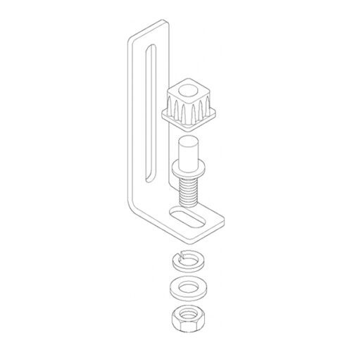 Adjustable Long Plate Hinge Gudgeons