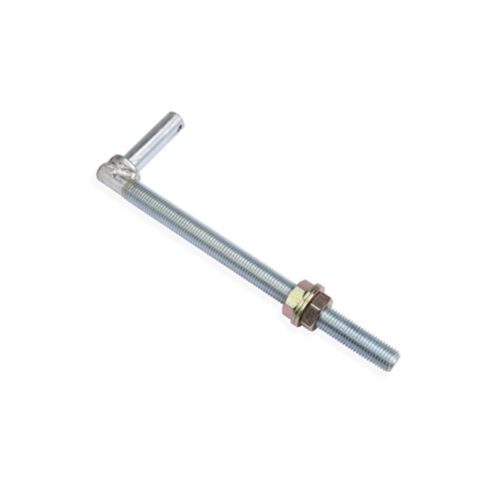 Adjustable Through Post Gudgeon Galvanized