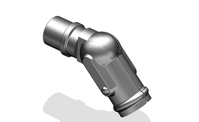 Panel Pipe Adjustable Elbow Connector