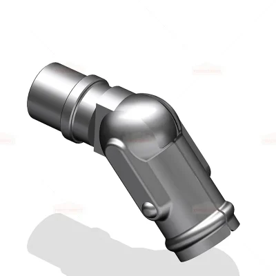 Panel Pipe Adjustable Elbow Connector