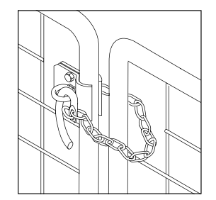 Clamp On Double Gate Fastener Specification