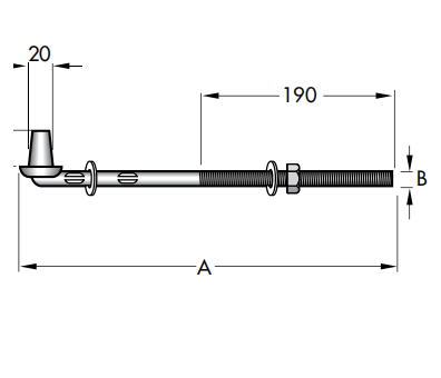 Farm Gate Bolt-Thru Gudgeon Specification