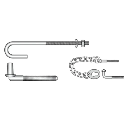 Farm Gate Chain Bolt Thru Pack