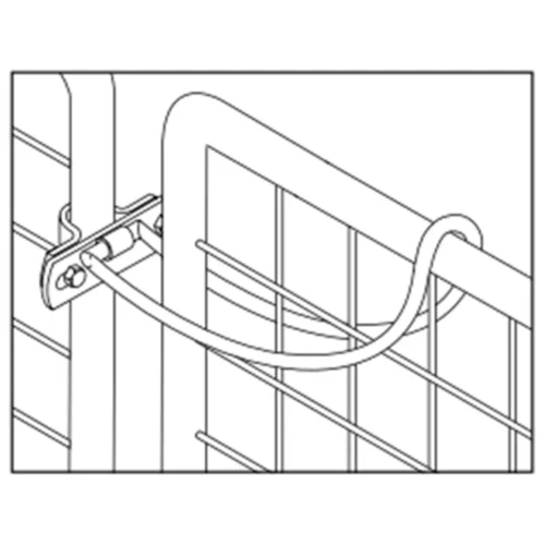 Farm Gate Double Gate Bow Latch