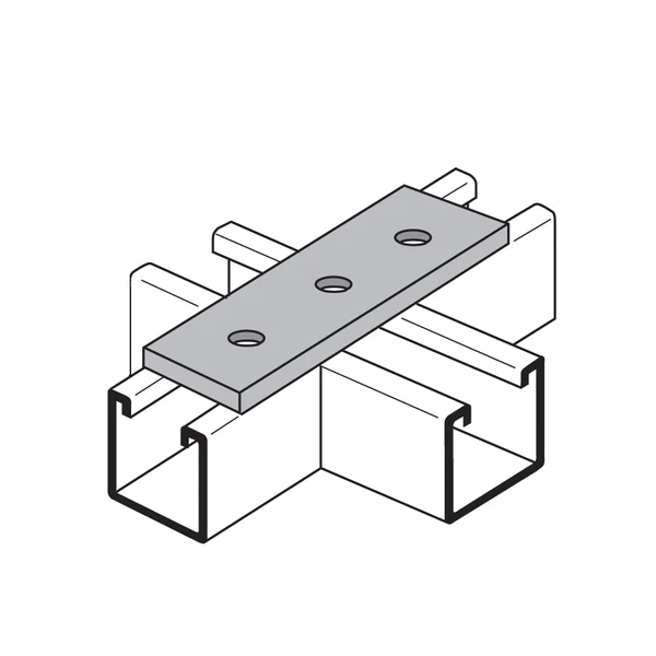 Fence Post 3-Hole Splice Plate Usage Scenarios