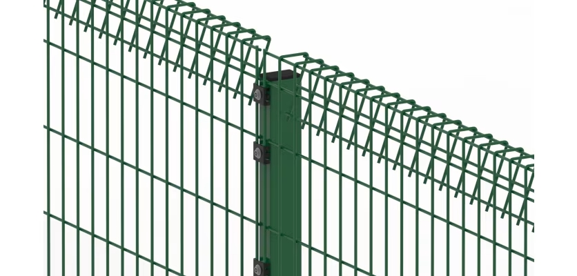 Rigid Welded Wire Mesh Fencing Renderings