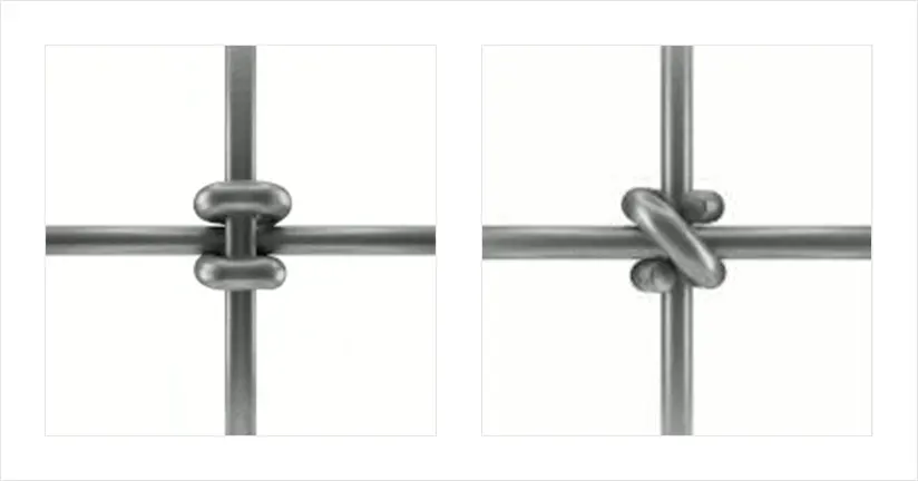 Square Knot Torus High Tensile Fence Node Display