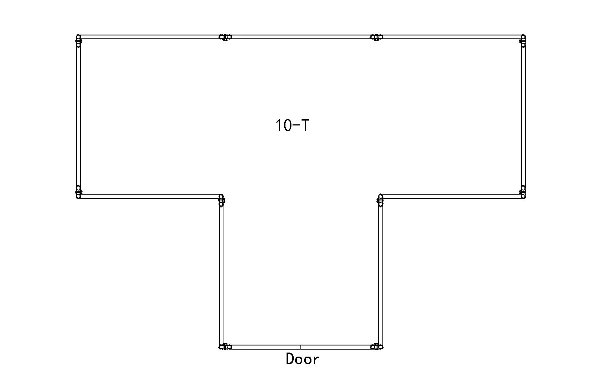 Dog Kennel Panel Combination-10-T