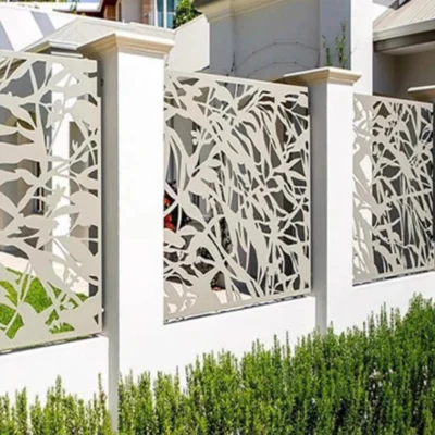 Laser Cut Metal Garden Panels