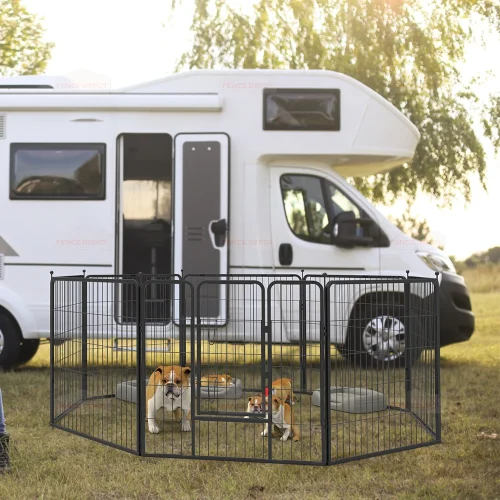 Outdoor Indoor Portable Metal Dog Playpen