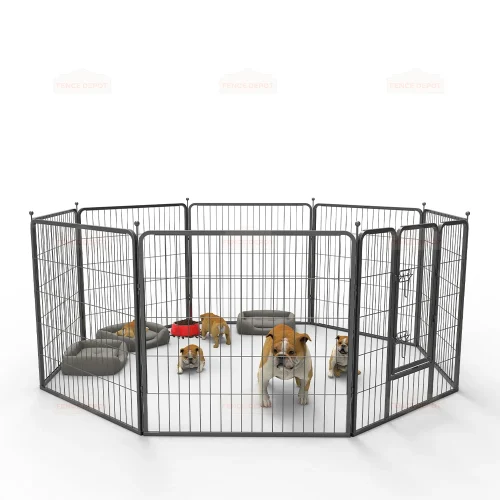 Outdoor Indoor Portable Metal Dog Playpen