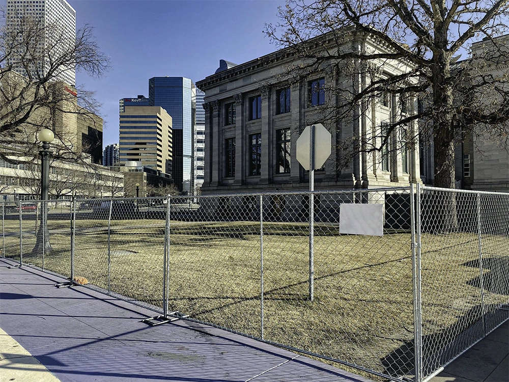 Temporary Chain Link Fencing