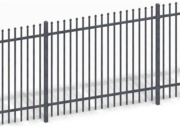 Through Welded Steel Spear Fencing