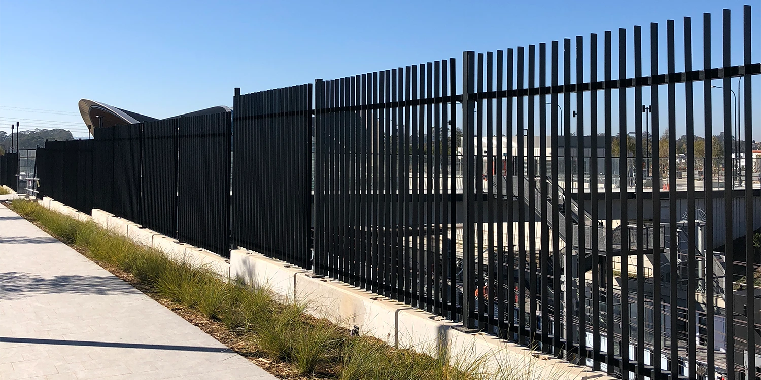 Vertical Slat Fencing