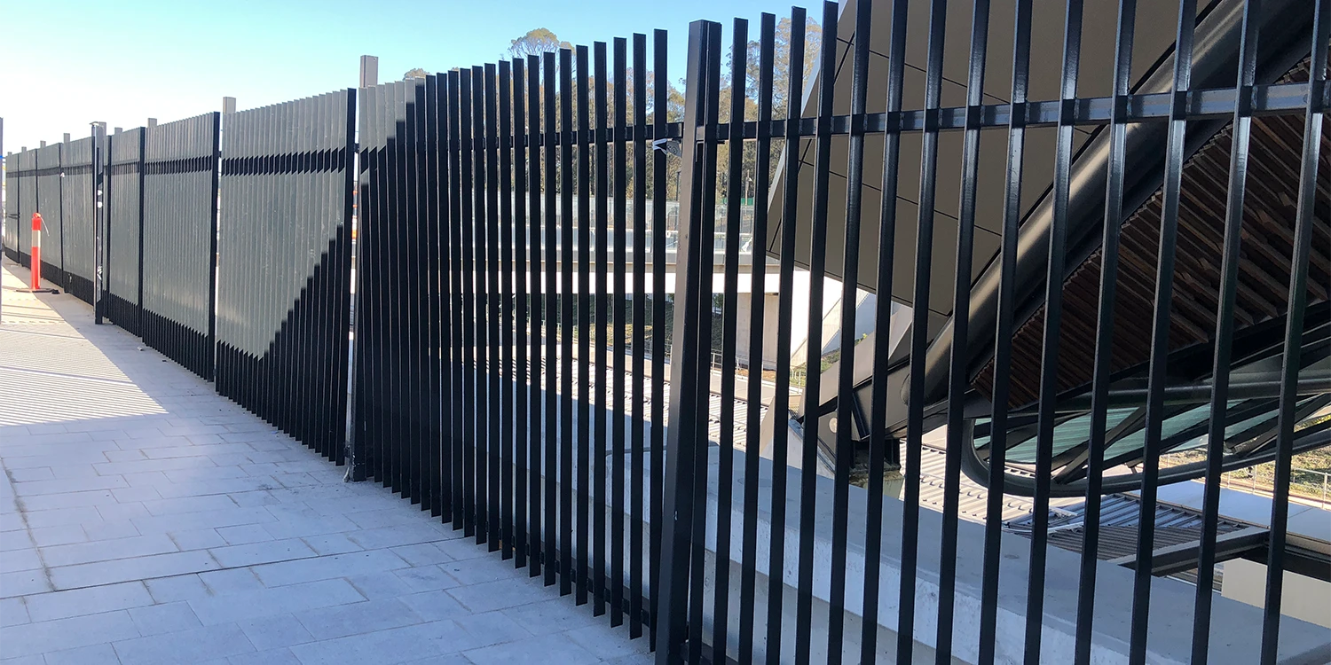 Vertical Slat Fencing