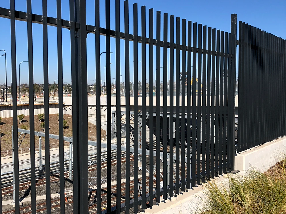 Metal Fence Vertical Slats