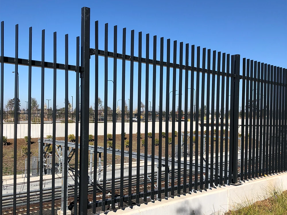 Metal Vertical Slat Fences