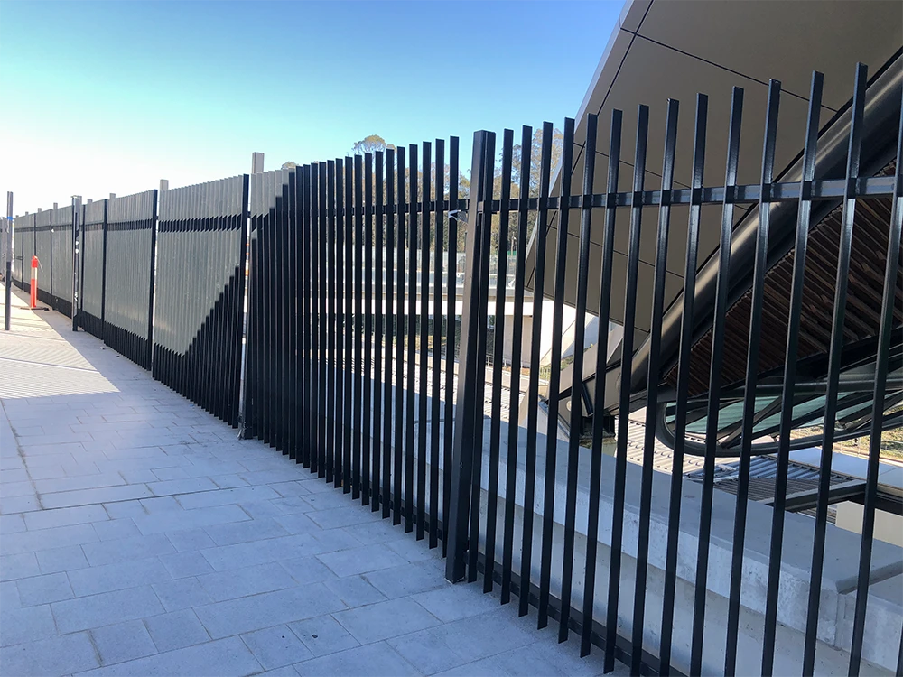 Metal Vertical Slat Fences