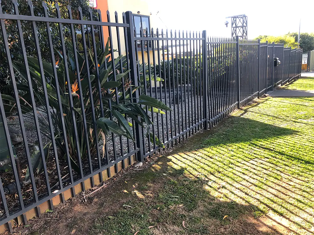 Powder Coated Steel Fences