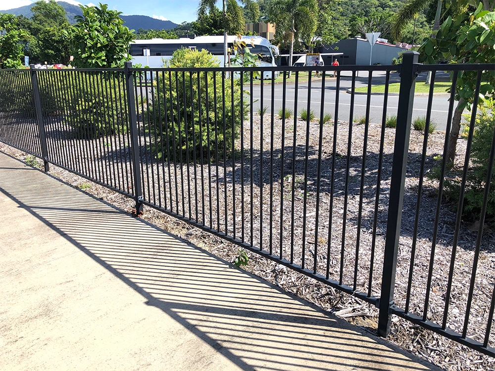 Powder Coated Steel Fences