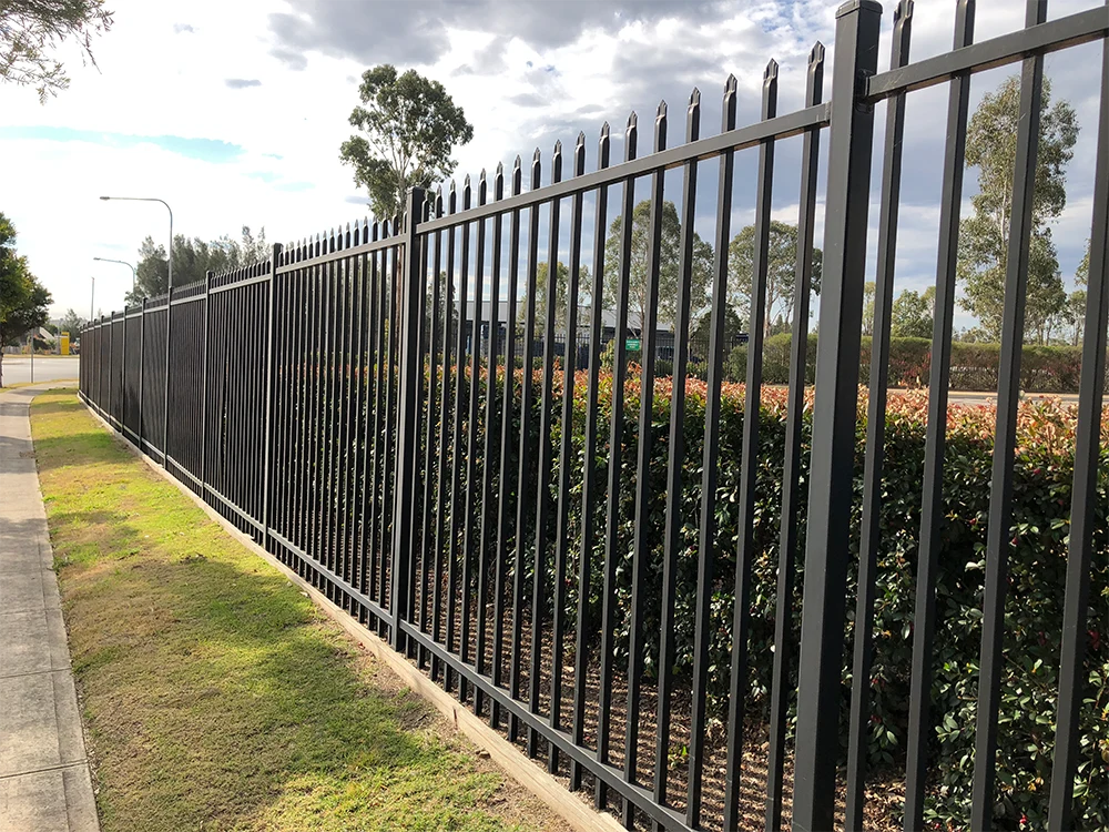 Powder Coated Steel Fences