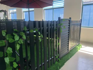 Aluminum Slat Fence