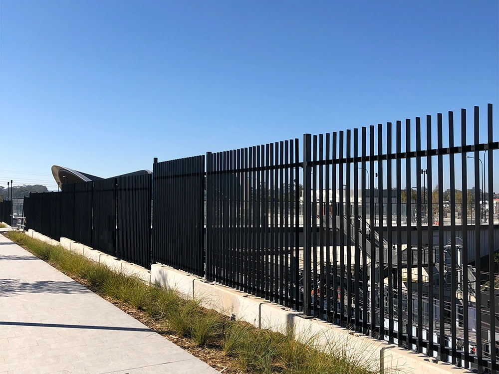 Vertical Slat Fence