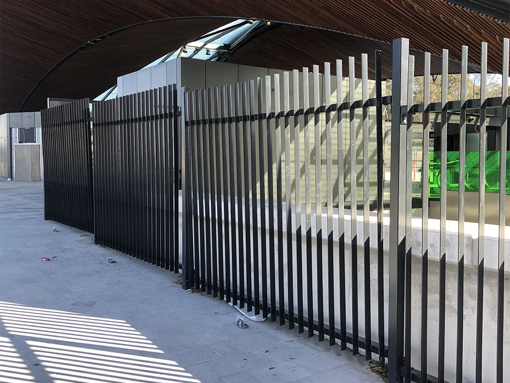 Vertical Slat Fencing